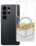 Golden telefoni &uuml;mbris MagSafe toega Samsung Galaxy S26 Ultra (S948) valge
