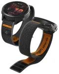Spigen universaalne nutikella rihm (22 mm) jaoks | nailonist | must/oranž