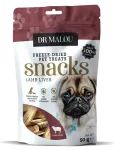 Treat for dogs - DR Malou, Dog treats 100% freeze-dried lamb liver 50g
