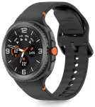 Tech-Protect Silicone nutikella rihm Samsung Galaxy Watch 8/Classic (40/44/46 mm) jaoks | silikoonist | must