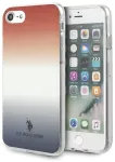 U.S. Polo Assn. USHCI8TRDGRB &uuml;mbris iPhone 7 | 8 | SE 2020 | SE 2022 jaoks, punane-sinine gradientkollektsioon