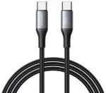 Joyroom S-A28 andmeedastus- ja laadimiskaabel | USB-C kuni USB-C | 60W | 1m | must