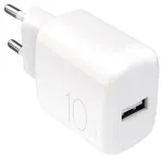 Puro PROLITE reisilaadija | 10W | USB-A | valge