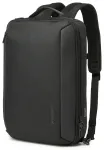 Wozinsky Premium 15.6'' S&uuml;learvuti seljakott/kott rihmaga - Must