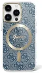 Telefonikate Guess GUHMP16XH4STB iPhone 16 Pro Max 6.9" sinine hardcase IML 4G MagSafe