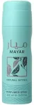 Lattafa Perfumes Mayar Natural Intense Perfumed Body Spray 200ml