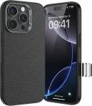 Benks Magnetic Armor Pro Kevlar Case Metal Frame 600D telefoni &uuml;mbris iPhone 16 Pro must