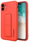 Wozinsky Kickstand Case silicone case with kickstand case for Xiaomi Redmi 10X 4G / Xiaomi Redmi Note 9 red