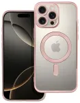 Electro Mag telefoni &uuml;mbris MagSafe toega iPhone 16 Pro Max roosa