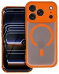 Full Matte Mag telefoni &uuml;mbris MagSafe toega Samsung Galaxy A37 (A376) oranž