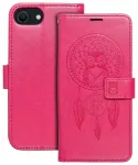 MEZZO dreamcatcher raamatut&uuml;&uuml;pi telefoni &uuml;mbris iPhone 7 | iPhone 8 | iPhone SE (2020) | iPhone SE (2022) roosa