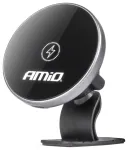 AMiO My Mag magnetiline auto telefonihoidik iminapaga 15W juhtmevaba laadimisega MagSafe &uuml;hilduv
