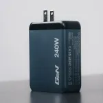 Verbatim GNC-240 seinalaadija | 240W | GaN | USB-C, USB-A