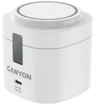 Canyon 3-in-1 juhtmevaba laadija | Qi | 30W | valge