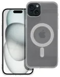 Clear Mag telefoni &uuml;mbris MagSafe toega iPhone 15 Plus l&auml;bipaistev