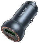 Borofone BZ32A Fresh autolaadija | 30W | PD, QC, PPS | USB-C, USB-A | hall