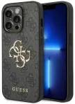 Guess GUHCP15X4GMGGR iPhone 15 Pro Max 6.7" szary|grey hardcase 4G Big Metal Logo &uuml;mbris