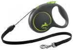 Automaatne rihm koertele &ndash; Trixie Flexi BLACK DESIGN, cord leash, M: 5 m (20kg)