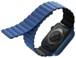 UNIQ Revix nutikella rihm Apple Watch (42/44/45/49 mm) jaoks | silikoonist | must