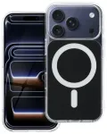 Clear Fusion Mag telefoni &uuml;mbris MagSafe toega iPhone 15 Pro must