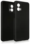 Beline silikoonist &uuml;mbris Motorola Moto G73, must