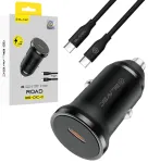 Blavec BS-01C-C Road autolaadija | 20W | PD | USB-C | USB-C kuni USB-C kaabliga komplektis | must