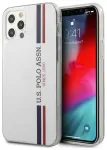 US Polo USHCP12LPCUSSWH iPhone 12 Pro Max 6,7" valge|white Tricolor Collection
