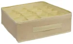 Hoiukast 32x32x11cm, 20 sektsiooni, beež