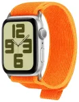 Obal:Me Textile nutikella rihm Apple Watch (42/44/45/46/49 mm) jaoks | nailonist | oranž