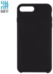 Riff Plans & Miksts silikoonist tagakaas pehme siseosaga iPhone 7 Plus / 8 Plus jaoks, must