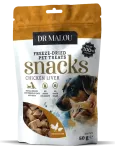 Treats for dogs and cats - DR Malou, Freeze-dried chicken liver for dogs and cats 50g