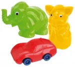 Vannim&auml;nguasi-rahap&otilde;rsas PIG/ELEPHANT/CAR (NINA 00123)