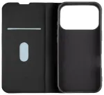 OBAL:ME SmoothTouch Case raamatukujuline &uuml;mbris telefonile iPhone 17 Pro must