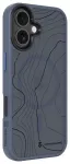 Tactical MagForce Hyperstealth Sika phone case with MagSafe support for iPhone 17 deep blue