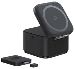 Baseus MagPro 2-in-1 juhtmevaba laadija | Qi 2.2 | &Uuml;hildub MagSafe'iga | 25W | must