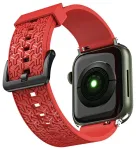 Watch Strap Y nutikella rihm Apple Watch (42/44/45 mm) jaoks | punane