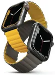 UNIQ Revix nutikella rihm Apple Watch (42/44/45/49 mm) jaoks | silikoonist | sinepikollane