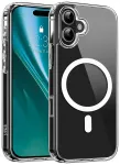 Etteri Hybrid Mag telefoni &uuml;mbris MagSafe toega iPhone 16 Plus l&auml;bipaistev