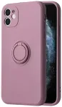 Vennus Silicone Ring telefoni &uuml;mbris alusega iPhone 14 Plus lilla