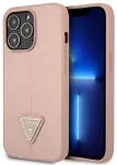 Guess GUHCP14LPSATLP iPhone 14 Pro 6,1" r&oacute;żowy|pink hardcase SaffianoTriangle Logo