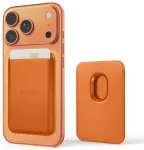 TECH-PROTECT MAGWALLET MAGSAFE UNIVERSAL MAGNETIC CARD HOLDER ORANGE