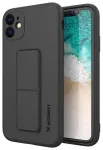 Wozinsky Kickstand Case Silicone Case with Stand Xiaomi Redmi 10X 4G / Xiaomi Redmi Note 9 Black