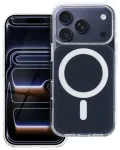 Clear Fusion Mag telefoni &uuml;mbris MagSafe toega iPhone 15 Pro Max tumesinine