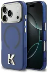 Karl Lagerfeld IML K Head Logo telefoni &uuml;mbris MagSafe toega iPhone 17 Pro sinine