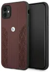 Originaalne &uuml;mbris BMW Leather Curve Perforate Hardcase BMHCN61RSPPK iPhone 11|Xr Punane