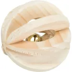 M&auml;nguasi kassidele : Trixie Slat ball with bell, wood, &oslash; 6 cm