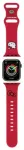 Hello Kitty nutikella rihm Apple Watch (38/40/41 mm) jaoks | silikoonist | punane
