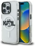 Karl Lagerfeld IML Choupette Sketch Logo telefoni &uuml;mbris MagSafe toega iPhone 16 Pro l&auml;bipaistev (kass)