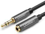 UGREEN AUX-kaabli pikenduskaabel, mini-pesa 3,5 mm, 3m (hall)