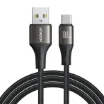 Joyroom SA25-AC6 andmeedastus- ja laadimiskaabel | USB-A kuni USB-C | 100W | 1.2m | must